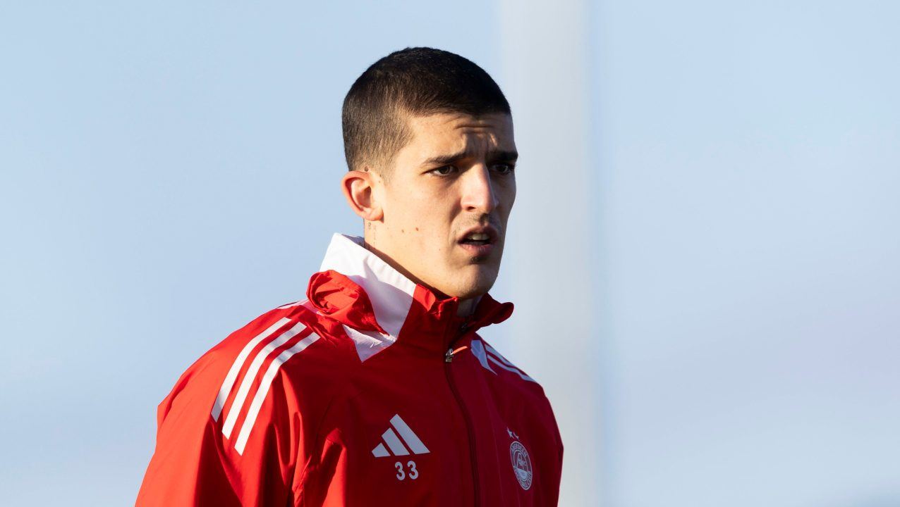 Slobodan Rubezic leaves Aberdeen to return to Novi Pazar on loan