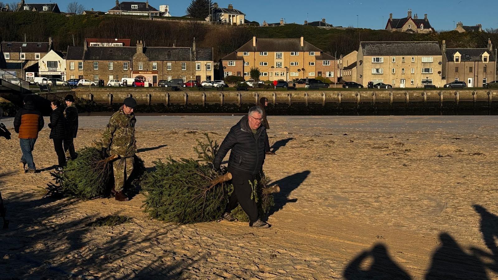 People from across Scotland have donated different types of trees with some coming from Inverness.