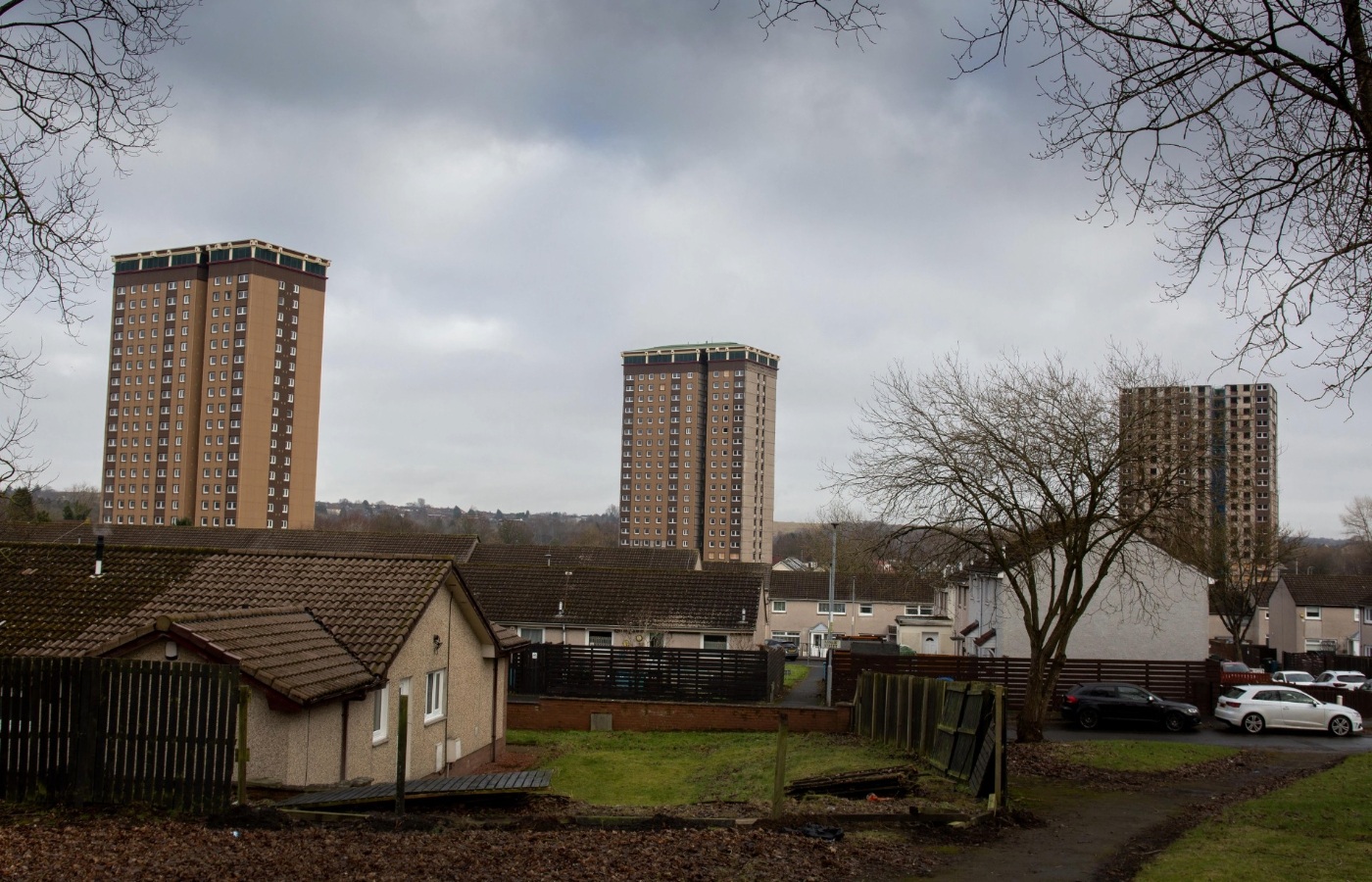 The demolition of Allan, Coursington, and Draffen Towers had been unexpectedly delayed by technical issues