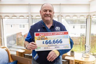 Balloch grandad who cheated death twice among 15 winners of £1m Postcode Lottery