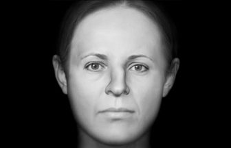 Facial reconstruction image released after woman’s skull found off coast