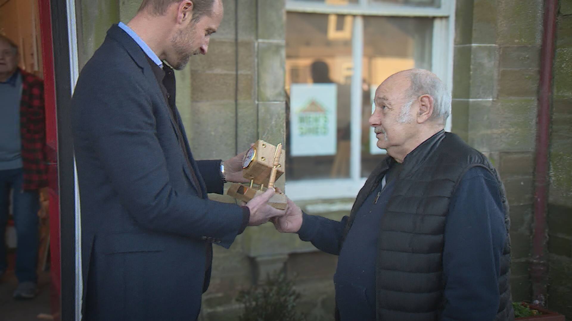 Prince William, Duke of Rothesay, visits Angus to spotlight community-led organisations.