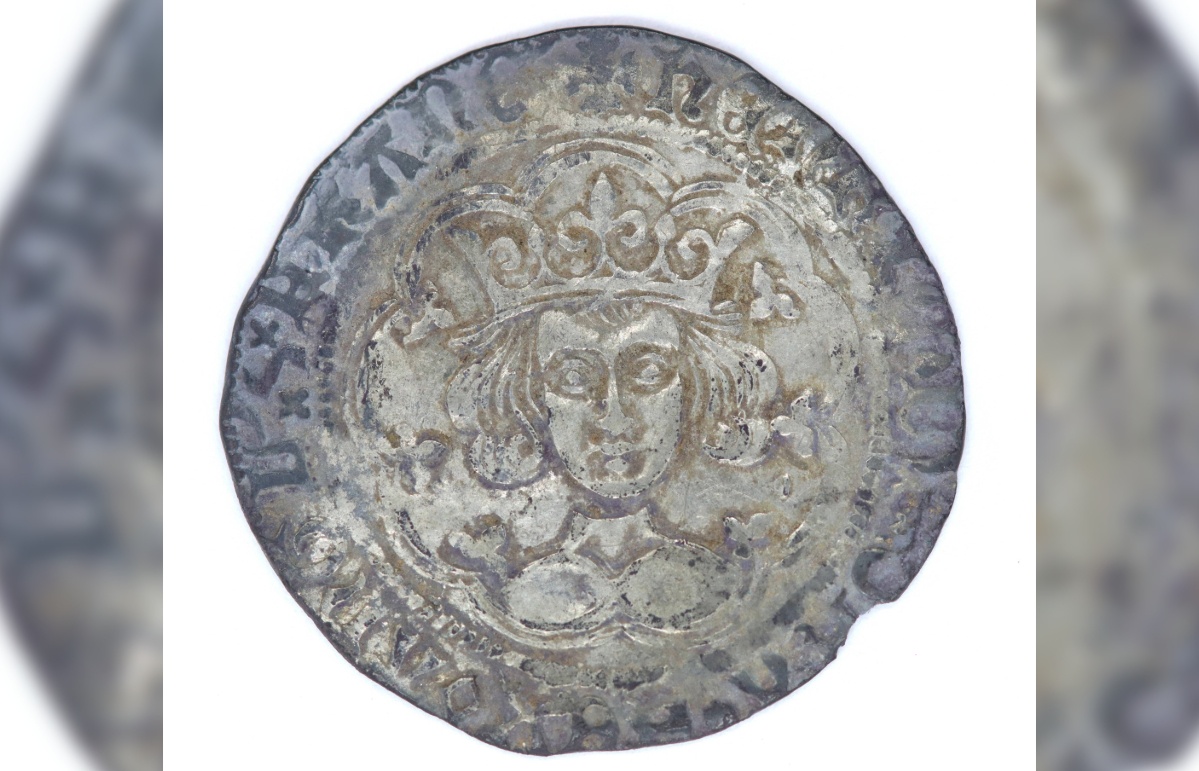 The hoard included a Henry VI silver groat.