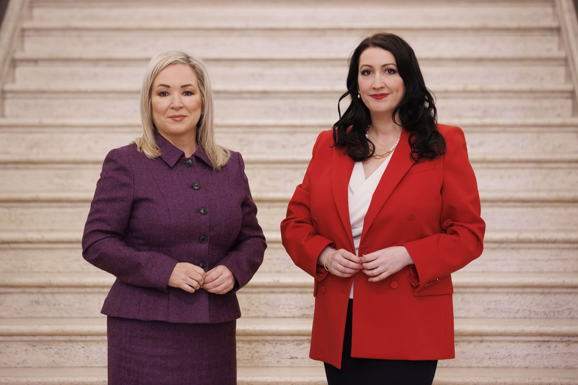 Northern Ireland First Minister Michelle O’Neill and deputy First Minister Emma Little-Pengelly will be attending the event at Windsor Castle