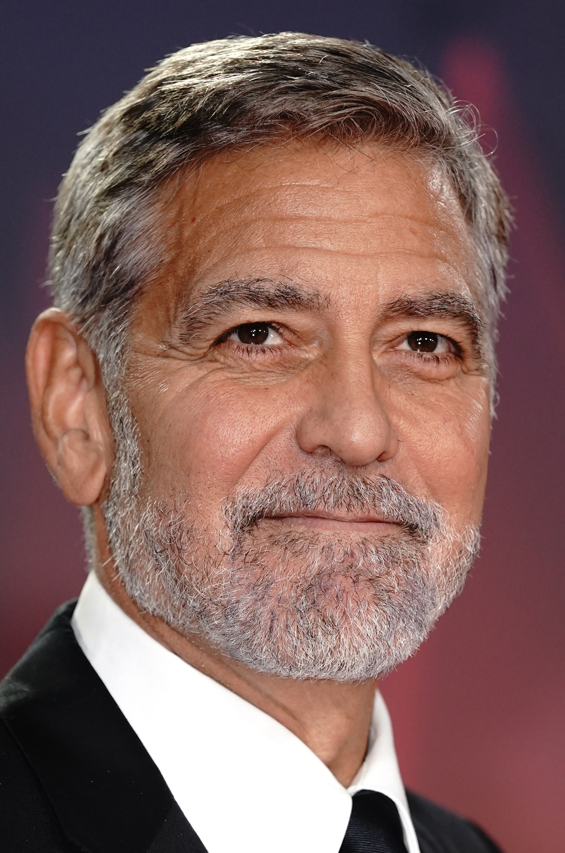 George Clooney arrives for the UK premiere of 'The Tender Bar', at the Royal Festival Hall in London during the BFI London Film Festival. Picture date: Sunday October 10, 2021.