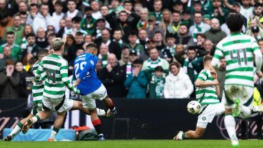 Igamane nets winner as Rangers win dramatic derby at Celtic Park