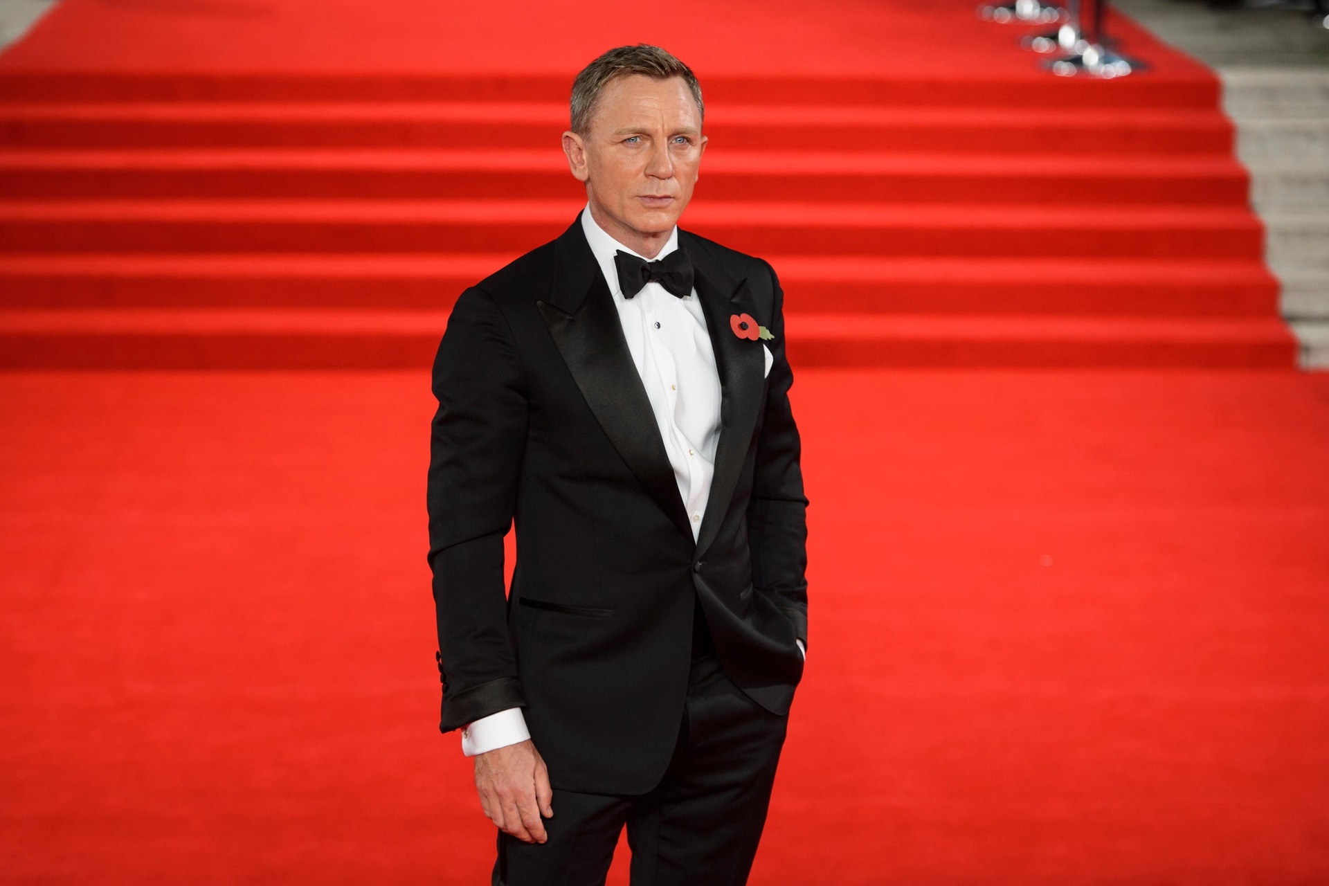 Daniel Craig attending the World Premiere of Spectre 