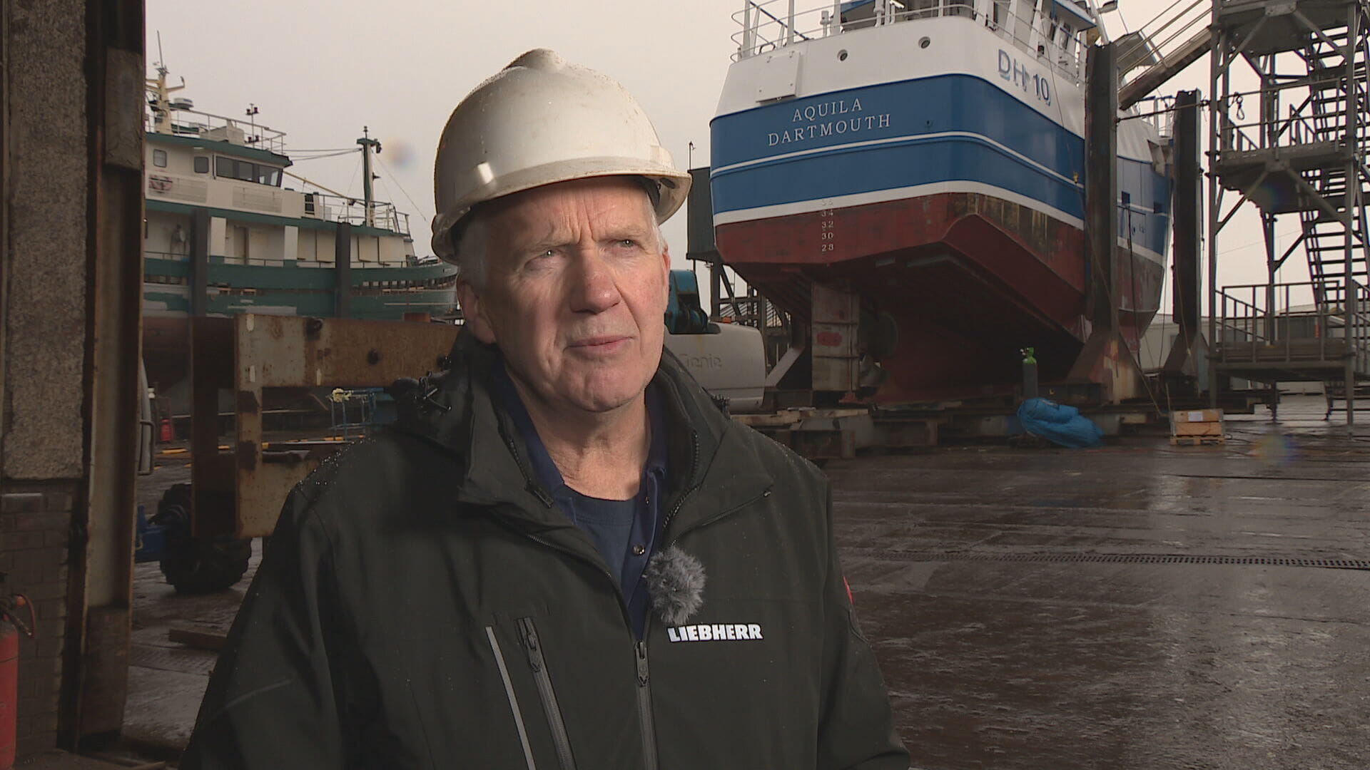 Macduff shipyard managing director John Watt