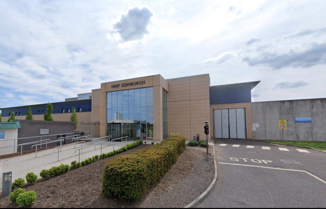 Police arrest man in breach of bail found ‘throwing items over Edinburgh prison walls’