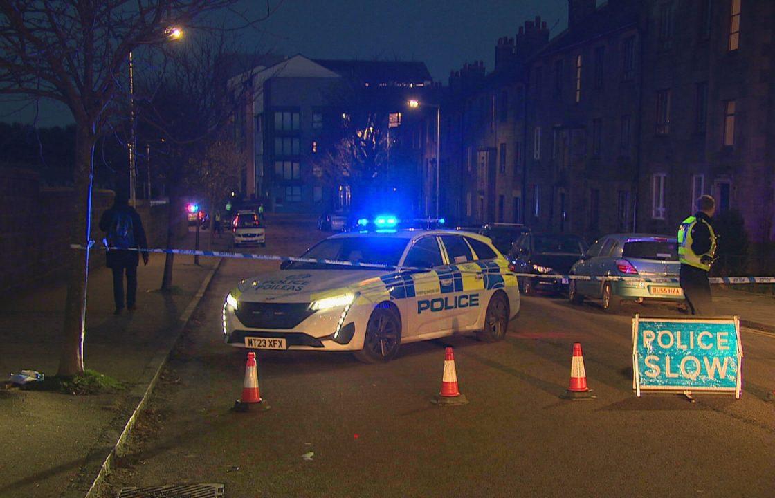 Man appears in court after ‘wielding knife and being hit by police car’ in Aberdeen