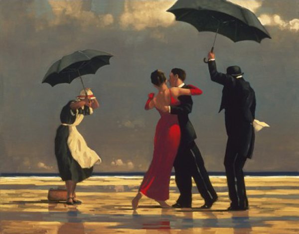 The Singing Butler by Jack Vettriano.