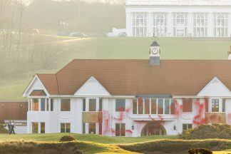 Police release man in connection with Trump Turnberry courses vandalism