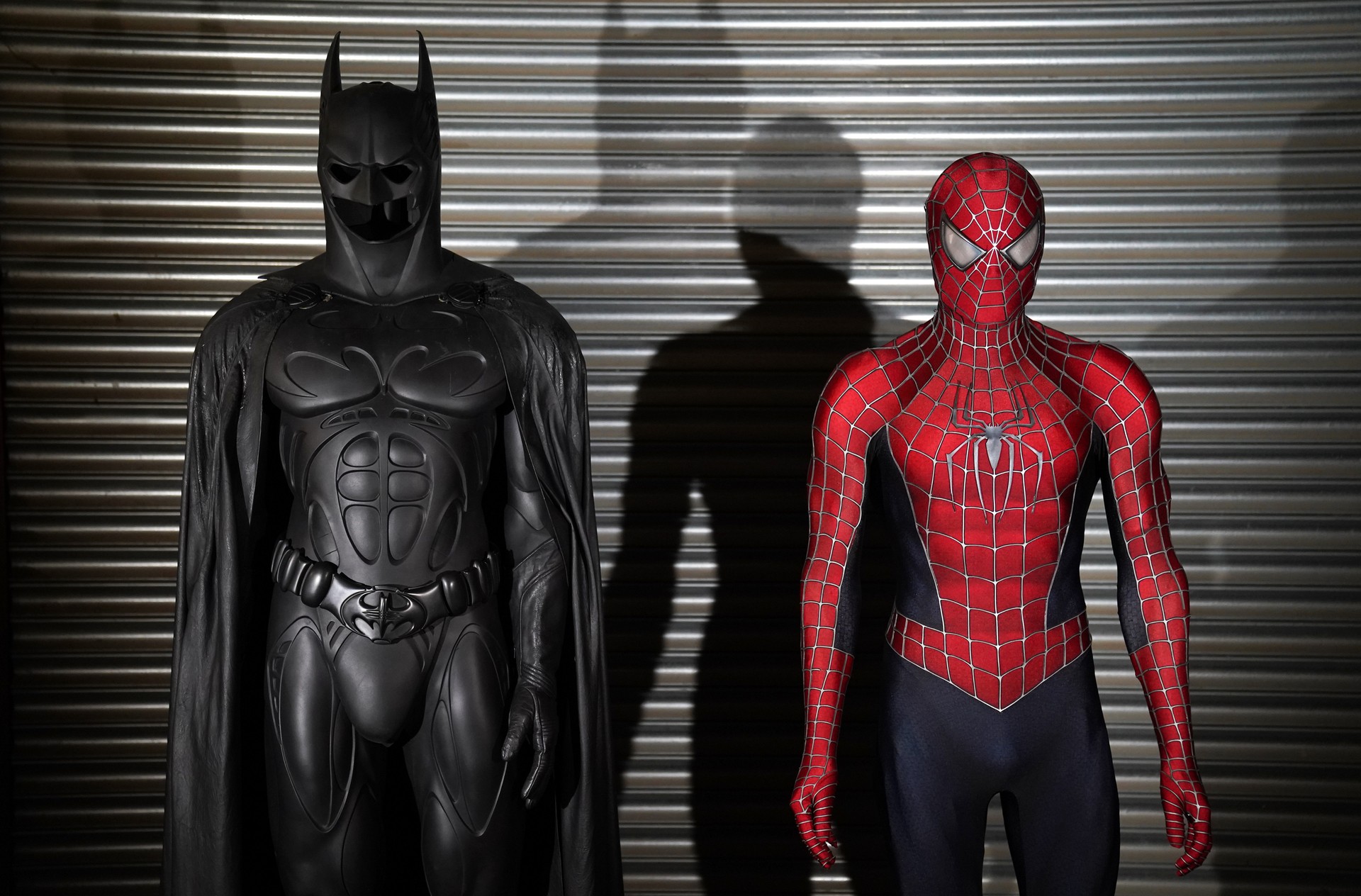 Which way will Spidey vote? Some people think they have the answer (Andrew Matthews/PA).