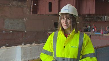 Chancellor Rachel Reeves says more defence spending will keep Scotland safe and deliver more jobs