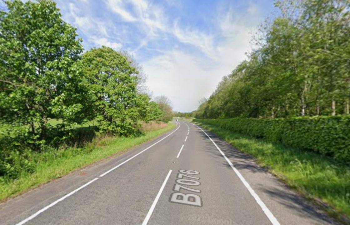 Drivers urged to avoid area after crash closes B7076 in Dumfries and Galloway