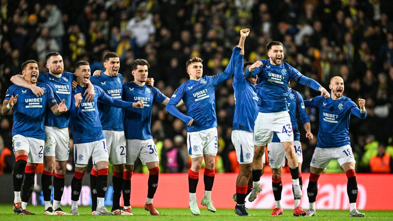 Rangers reach Europa League quarter-finals after penalty shoot-out win over Fenerbahce