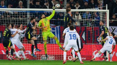 Craig Gordon prepared for ‘difficult’ second leg as Nations League play-off against Greece ‘in the balance’