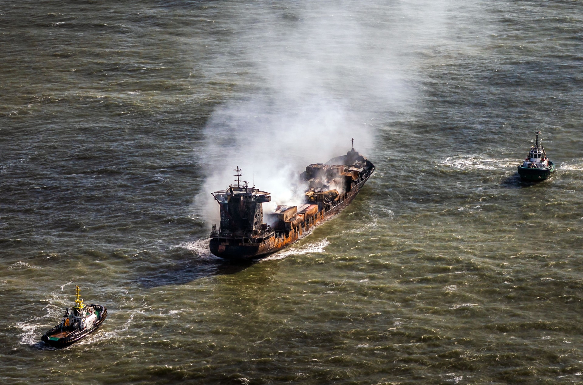 Cargo ship which crashed with oil tanker in North Sea 'failed safety ...