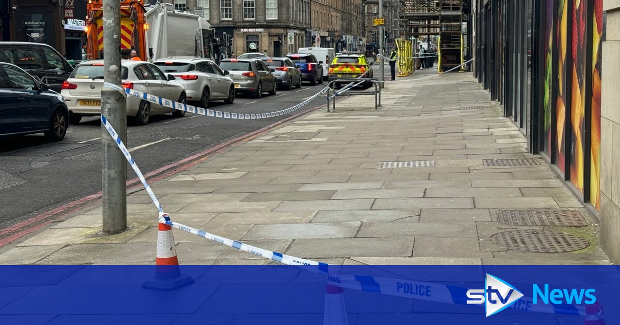 Man taken to hospital after being found injured on street in Edinburgh ...