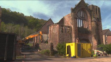 Demolition begins on estate dubbed ‘Scotland’s Chernobyl’