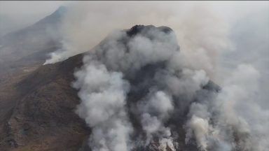 Six rescued after multiple wildfires burn across Scotland