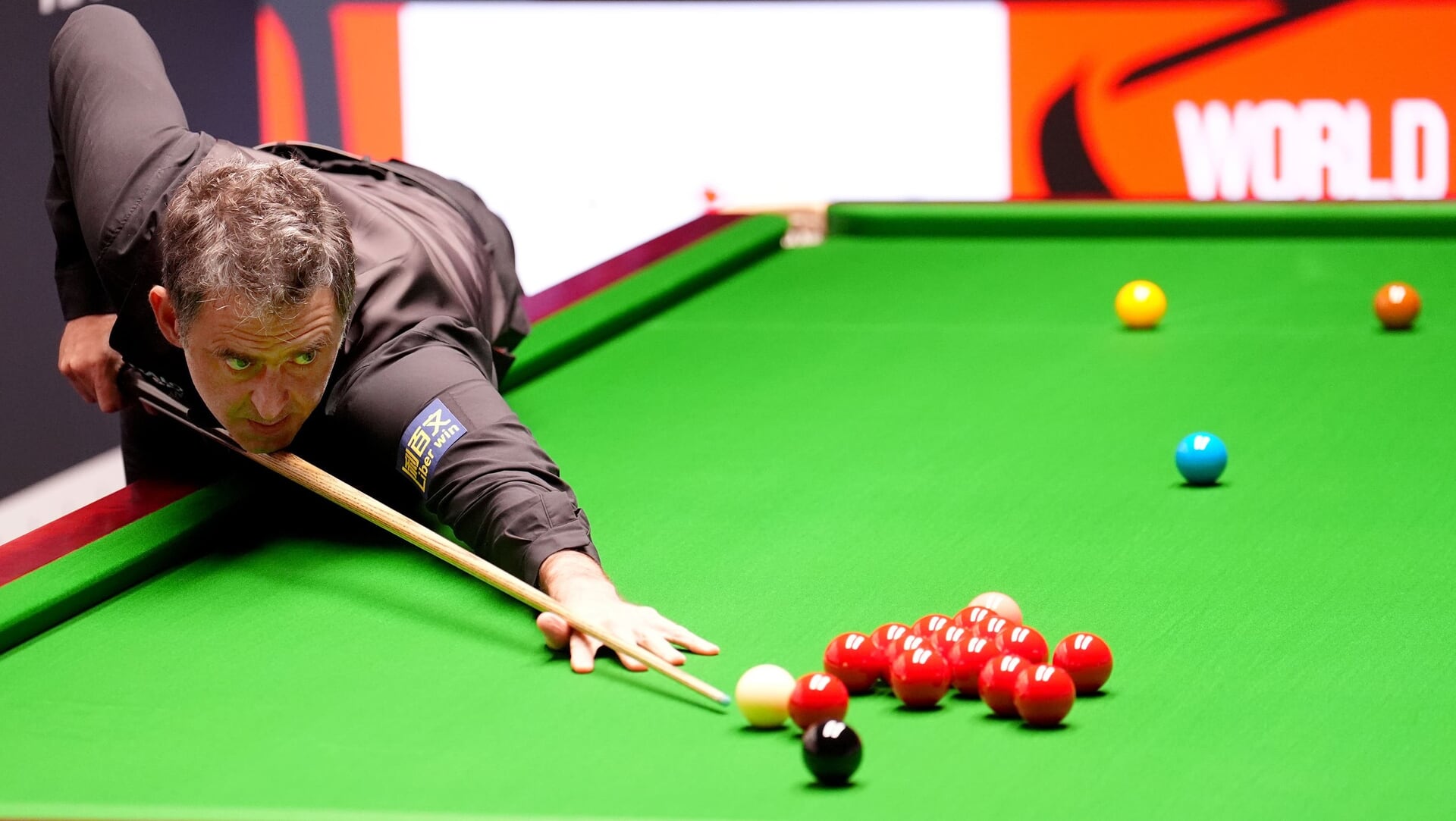 Ronnie O’Sullivan holds a solid advantage going into the concluding evening session (Martin Rickett/PA)