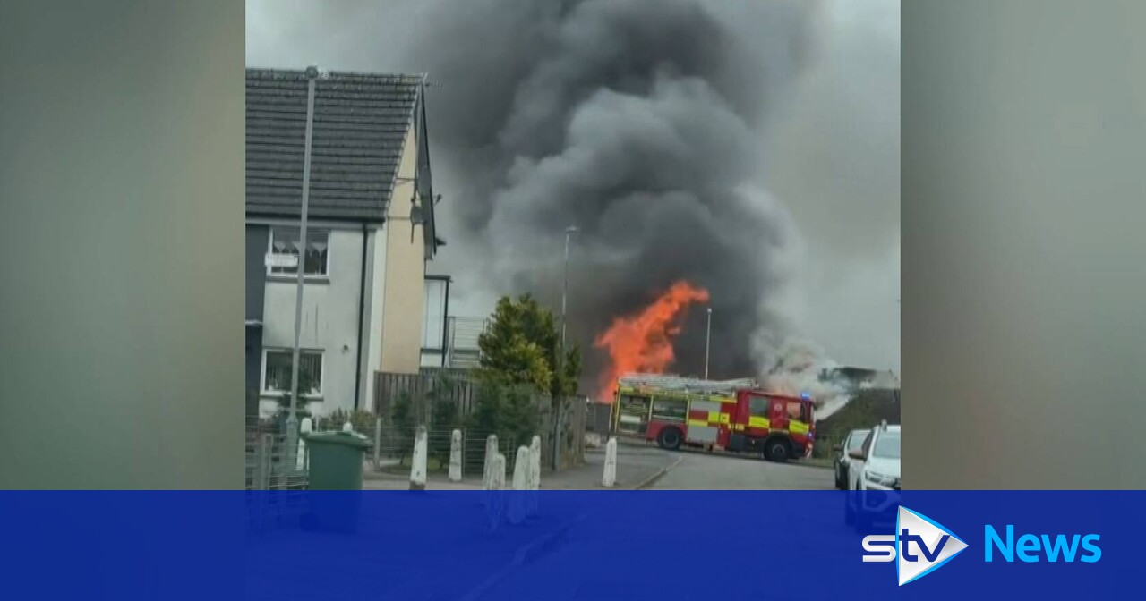 Boy, 14, arrested after firefighters tackle blaze at derelict Glasgow ...