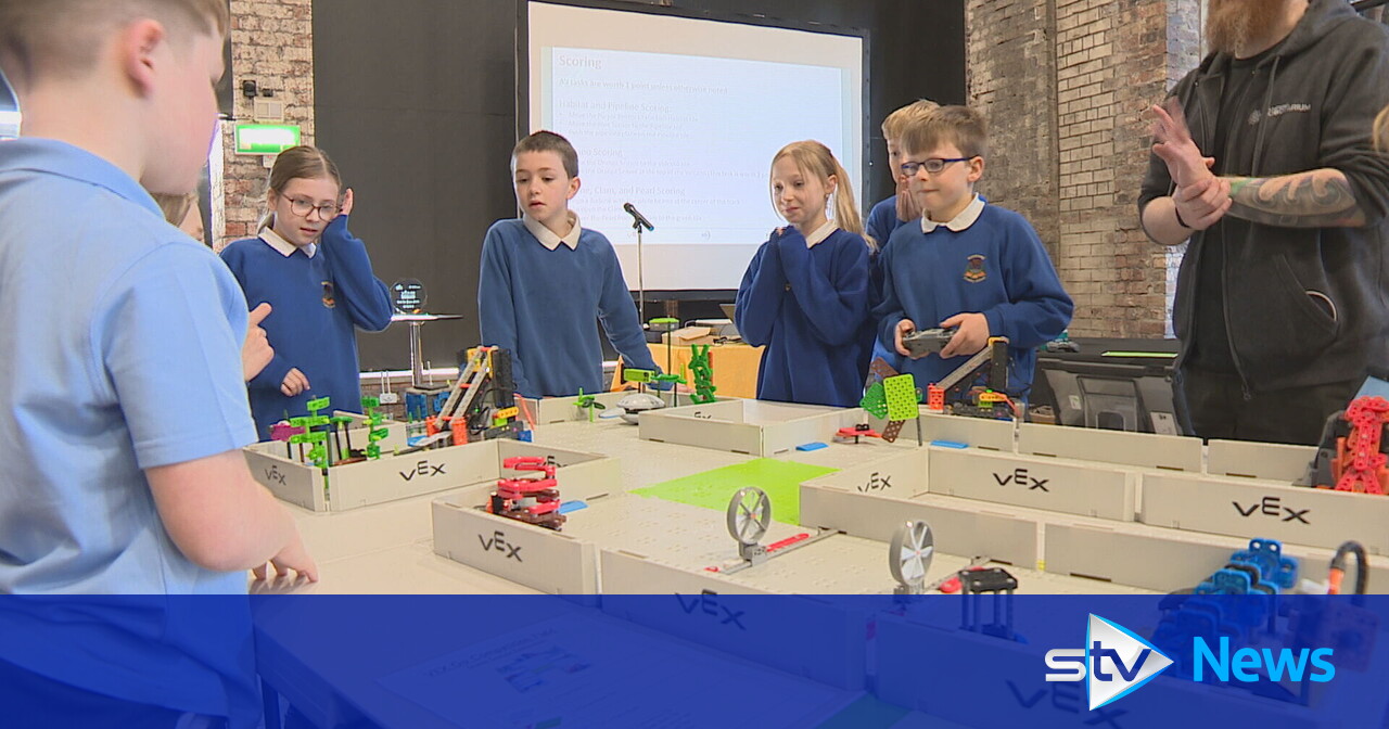 School pupils battle it out in robotics competition to boost STEM ...