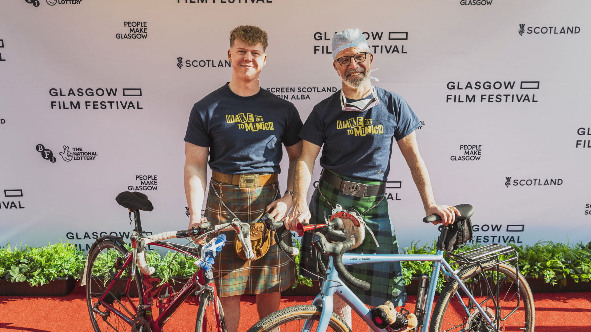 Ethan with Professor Gordon Mackay
