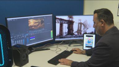 Filmmaker brings statues to life using AI technology