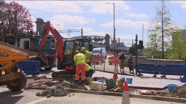 Work begins on Broomielaw cycle infrastructure after cyclist’s death