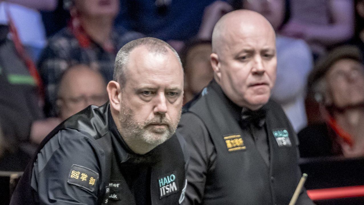 Mark Williams beats John Higgins in tense decider to reach Crucible semi-finals