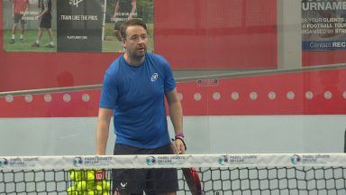 Jason Manford on mission to find UK’s first Padel star