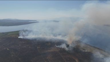 Fresh wildfire warning issued as Scotland sees warmest day of the year