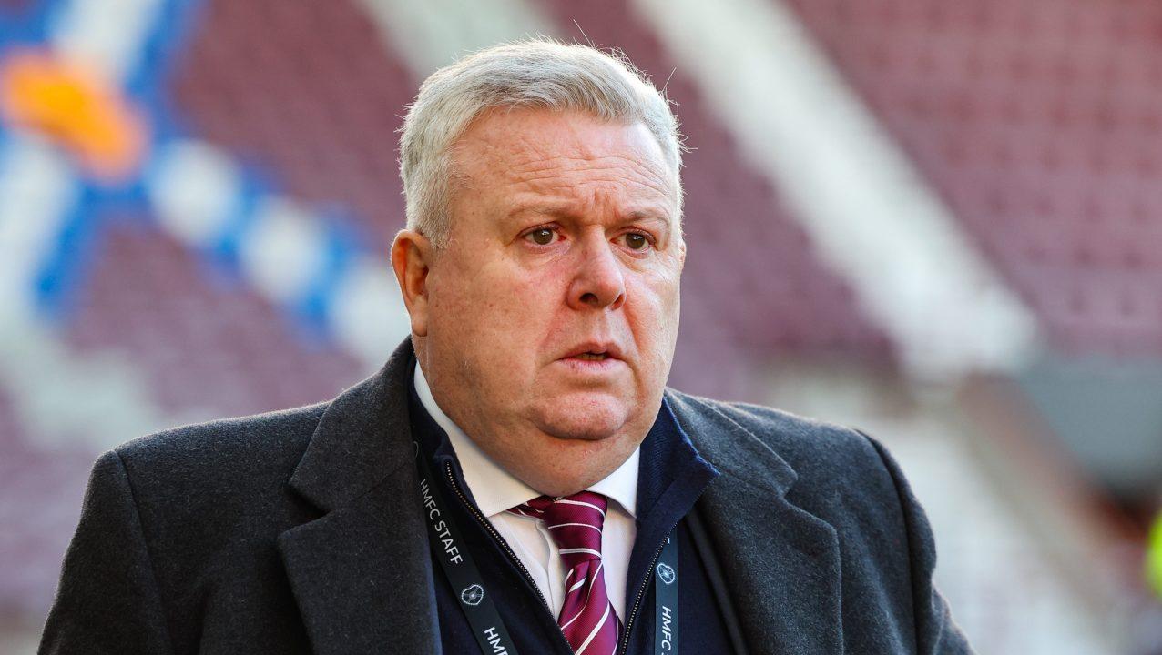 Hearts chief executive Andrew McKinlay apologises for league position