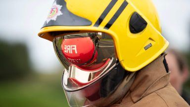 Firefighters remain at scene of Aberdeenshire wildfire