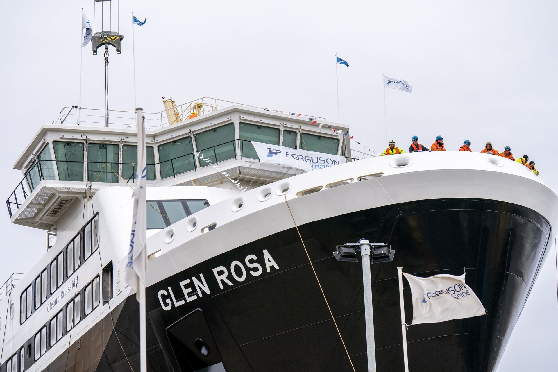 Glen Rosa fell behind schedule again.