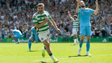 Celtic v St Mirren: James Forrest hits late equaliser as Hoops draw with Saints on trophy day
