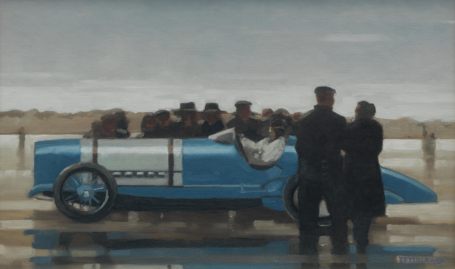 Pendine Beach (Study) by Jack Vettriano sold for £44,800.
