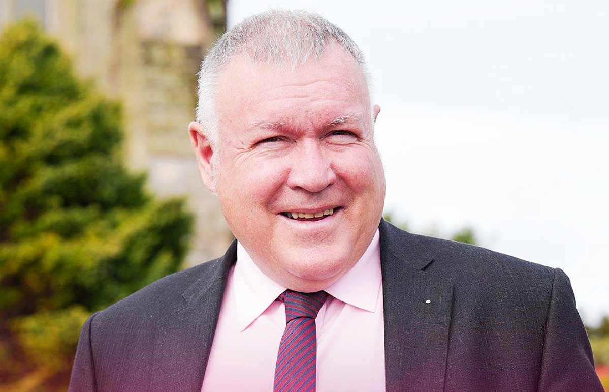 Davy Russell, Labour candidate for the Hamilton, Larkhall and Stonehouse by-election.