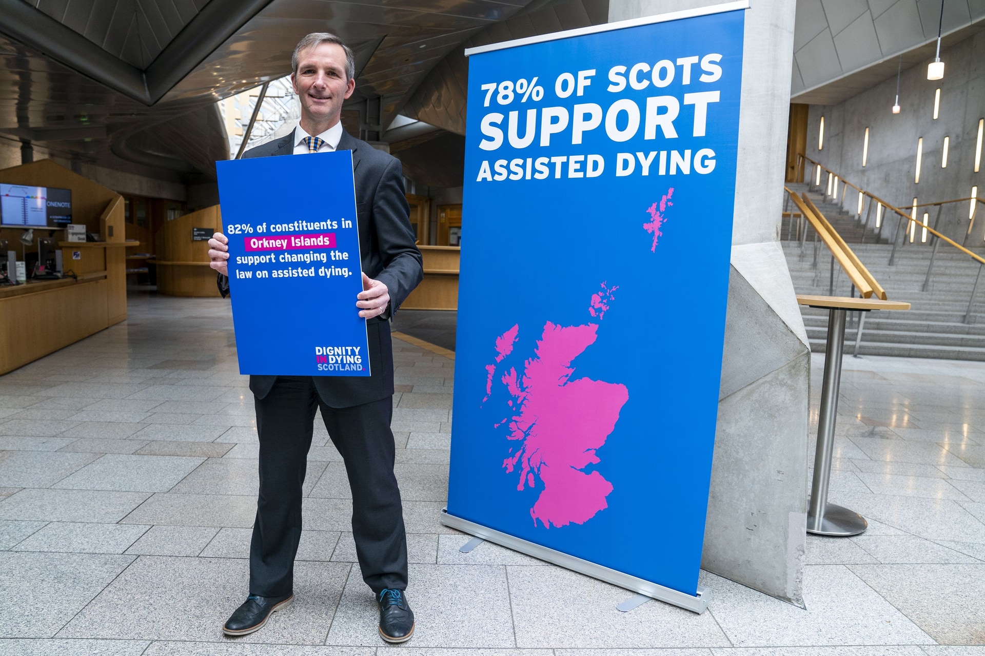 Liberal Democrat Liam McArthur is hoping fellow MSPs will back his Assisted Dying Bill (Jane Barlow/PA)