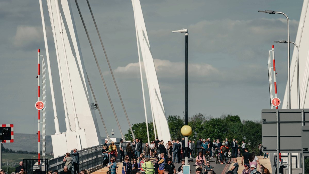 Yoker-Renfrew road bridge formally opens across the River Clyde