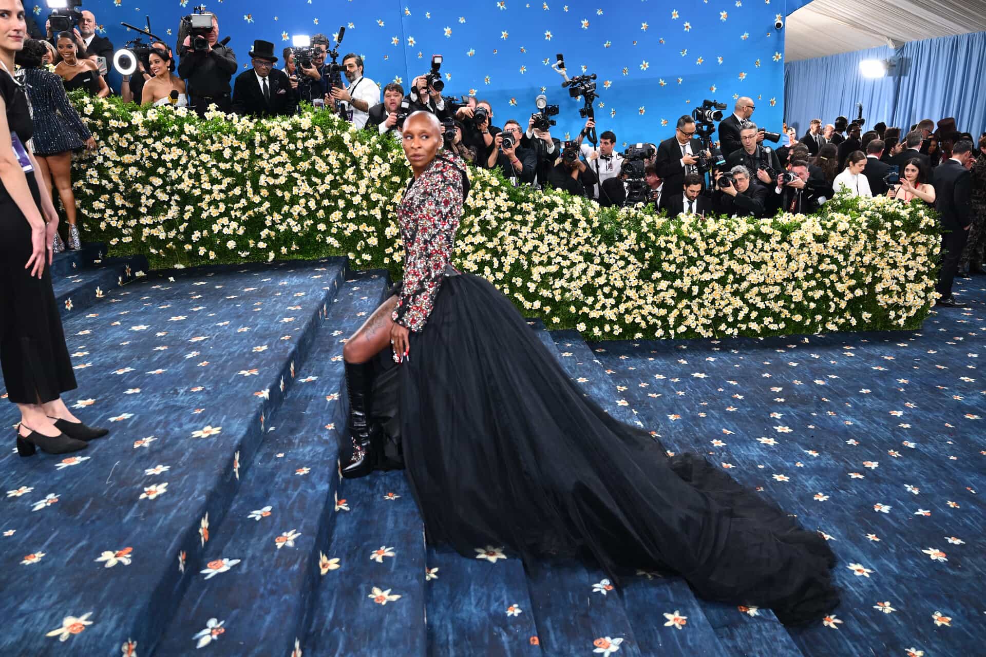 Cynthia Erivo attending the Metropolitan Museum of Art Costume Institute Benefit Gala.