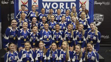 Scotland’s cheerleading team takes home gold at ICU World Championships