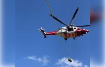 Woman airlifted after ‘serious fall’ and man breaks ankle on Highland mountain