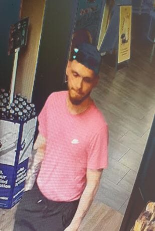 CCTV image of Macauley Martin
