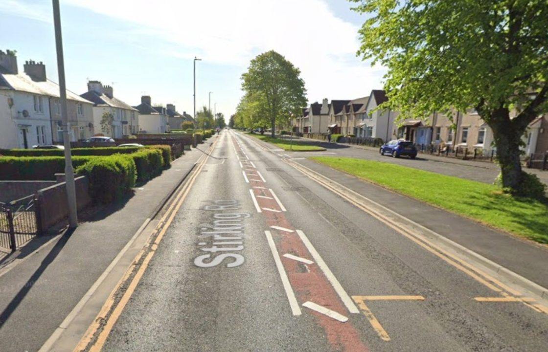 Man in hospital after car ‘deliberately’ driven at him and set on fire in Stirling