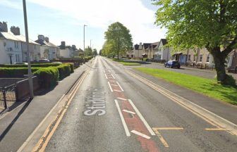 Man in hospital after car ‘deliberately’ driven at him and set on fire in Stirling