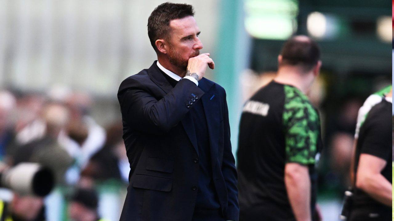 Barry Ferguson fumes about disallowed goal as Rangers end season with Hibs draw