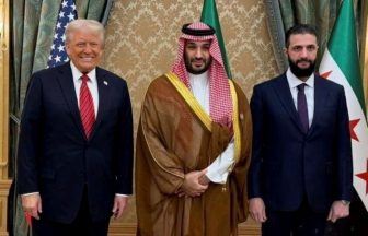 Trump meets Syria’s former-insurgent-turned-leader in Saudi Arabia